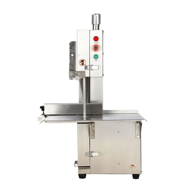 J210 JG210 On Table Automatic Commercial Butcher Electric Chicken Beef Cow Frozen Bone And Meat Band Saw Cutter Cutting Machine