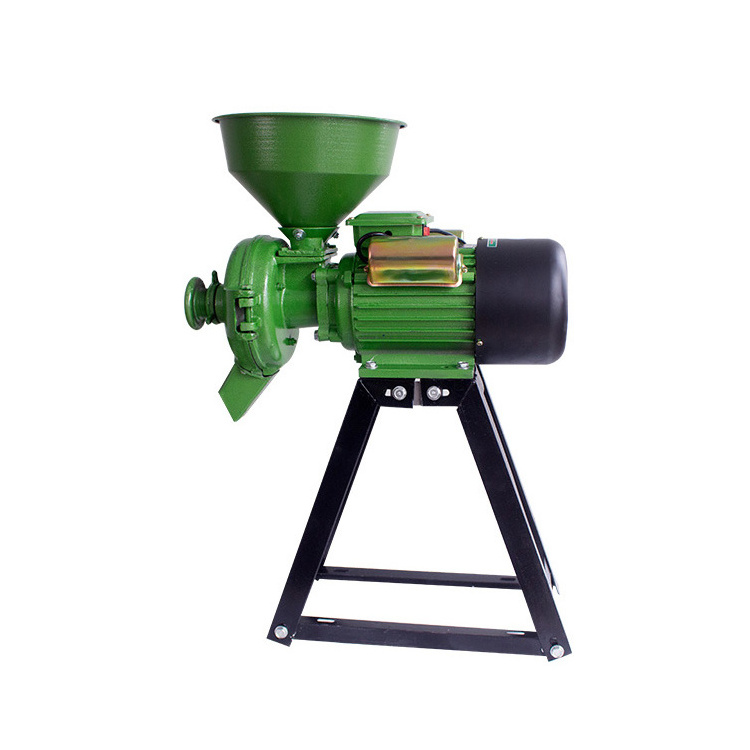 Commercial Wet And Dry Corn Grain Grinder Grinding Flour Mill Machine