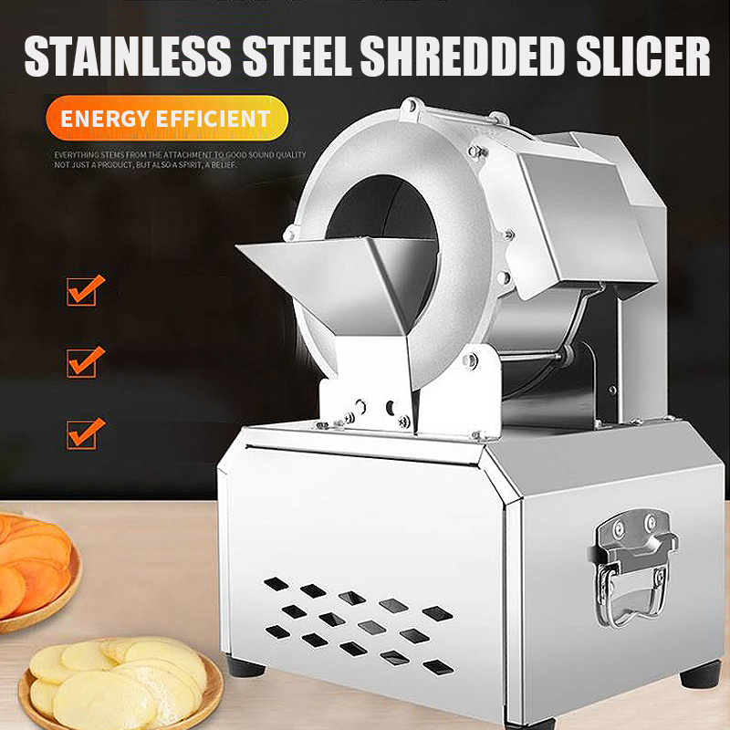 High quality commercial vegetable cutter potato slicer potato chips cutter multifunctional electric vegetable slicer cutter