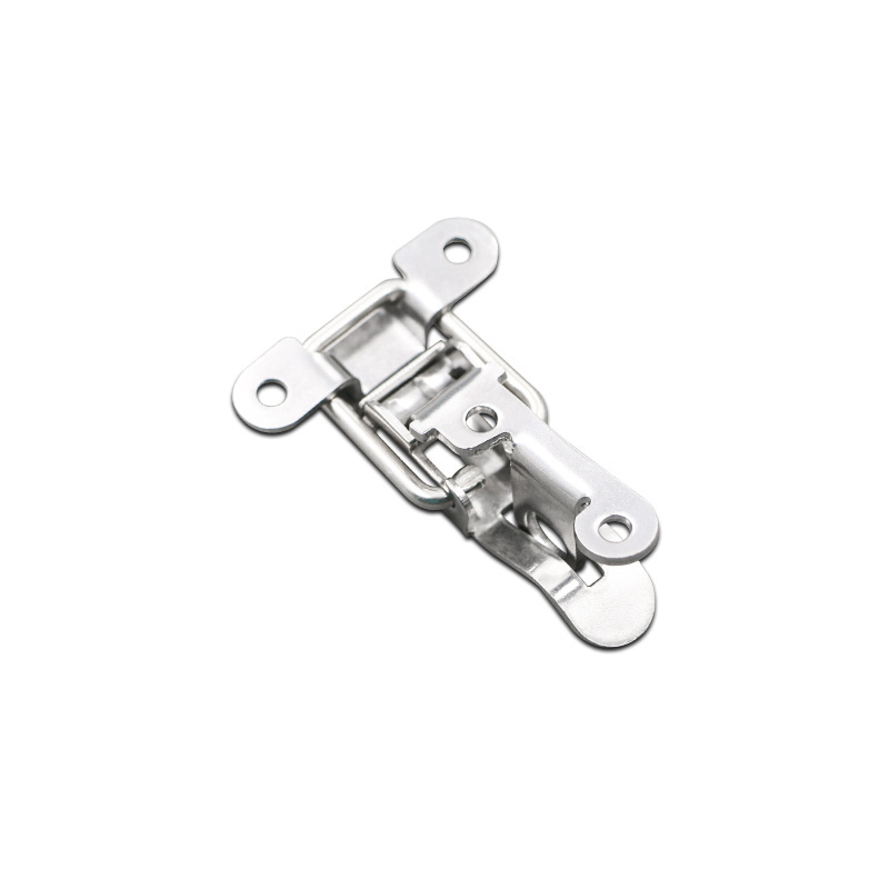 304 Stainless Steel Spring Draw Suitcase Toolbox lock Hook Buckle Latch D007