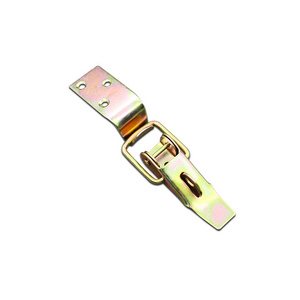 Zinc Plated Iron Wooden Box Buckle Clasp Hasp Toolbox Lock Toggle Latch D303