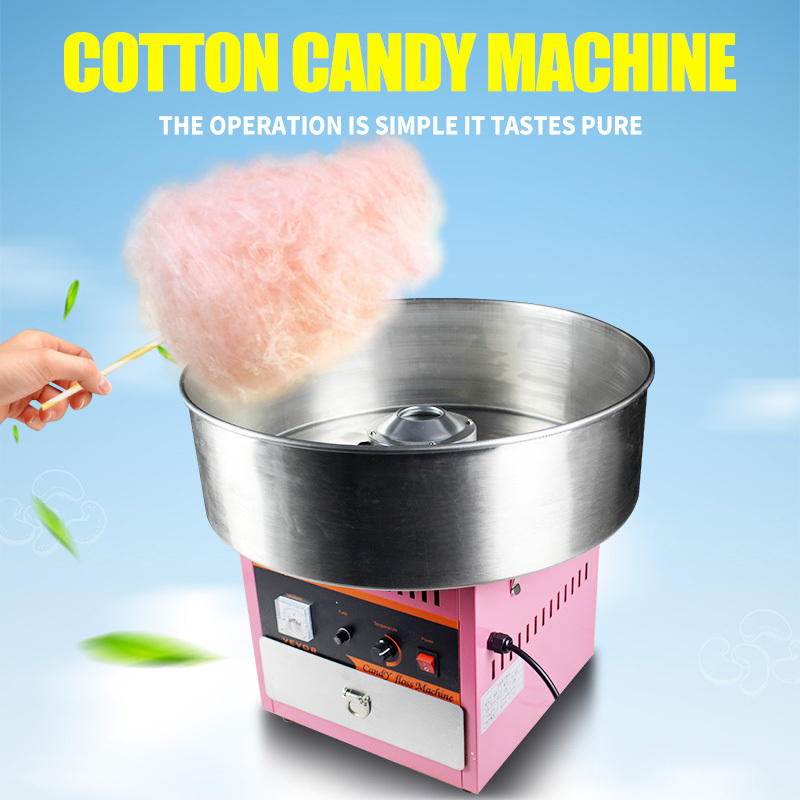 Machine Barbe A Papa Professionnel Profesional Automatic Electric Commercial Floss Cotton Candy Machine