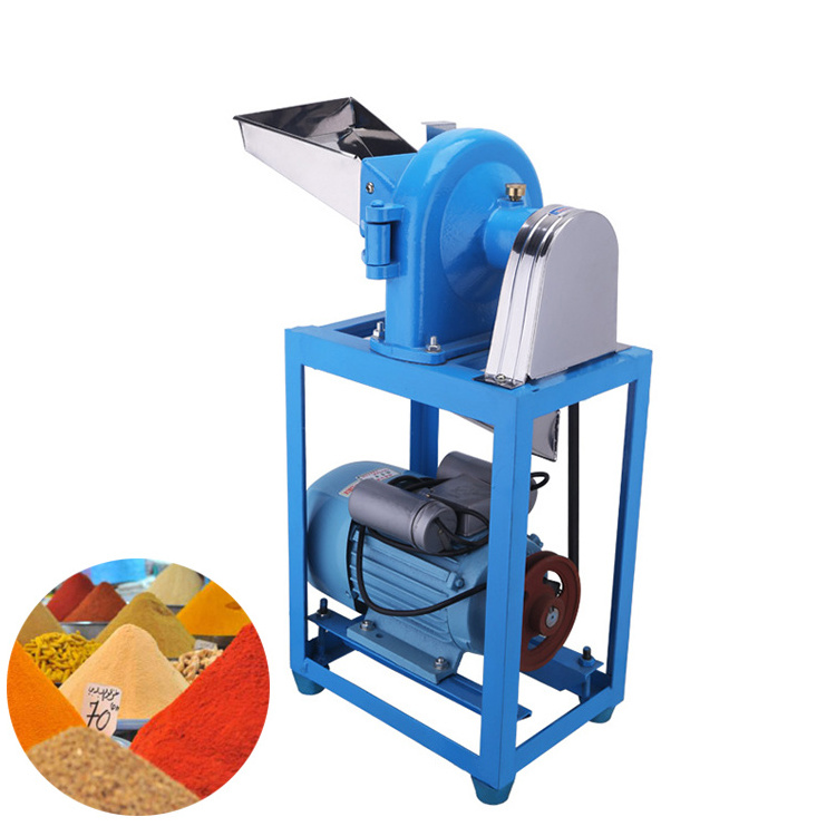 Commercial Industrial Spice Cumin Cocoa Dry Food Fruit Leaf Grinding Rice Black Pepper Chinese Dried Herb Powder Grinder Machine