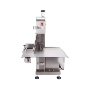 Small Industrial Commercial Portable Electric Fish Cow Steak Frozen Table Band Saw Bone Meat Cutting Cutter Machine