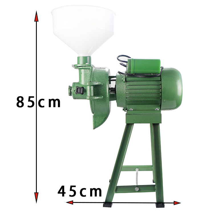 Commercial Wet And Dry Food Rice Corn Electric Grinding Mill Grain Stone Grinder Machine