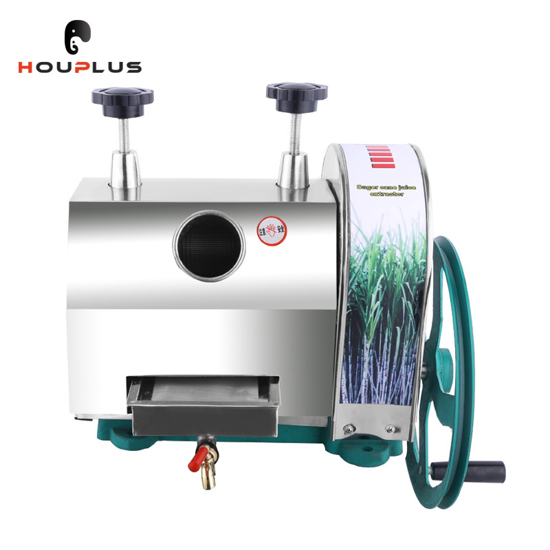 Home Use Industrial Machinery Hand Operated Manual Mobile Sugar Cane Juice Extracting Sugarcane Squeezing Juicer Mill Machine