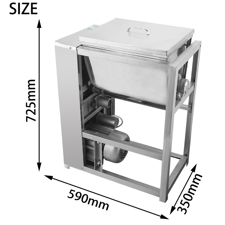 80Kg 80L Stainless Steel Commercial Industrial Pizza Bread Mixing Dough Mixers Machine