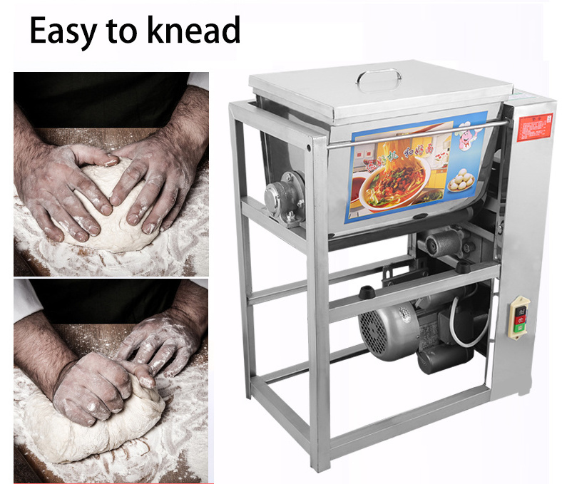 80Kg 80L Stainless Steel Commercial Industrial Pizza Bread Mixing Dough Mixers Machine