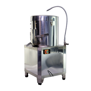 8Kg 15Kg 30Kg Industrial Commercial Electric Automatic Small Sweet Potato Peeler Cleaning Washing And Potato Peeling Machine