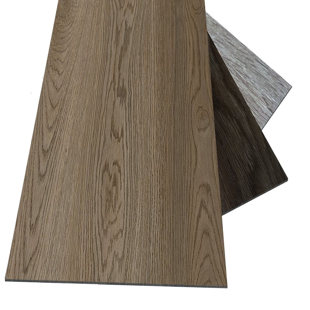 self adhesive flooring glue down nanotech wood lvt luxury pvc vinyl floors commercial use plank Plastic Floor Tile