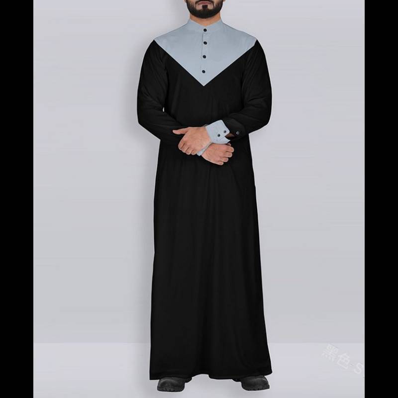 Wholesale Mens Daffah Saudi Thobes Islamic Arabic Dubai High Quality Daffah Thobes