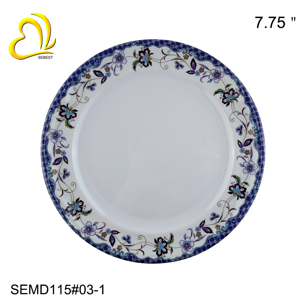 2021 Melamine Set Tableware OEM Multiple Combinations  Pakistan Melamine Plastic Dinner Set 4 Or 16 Pieces Dinnerware