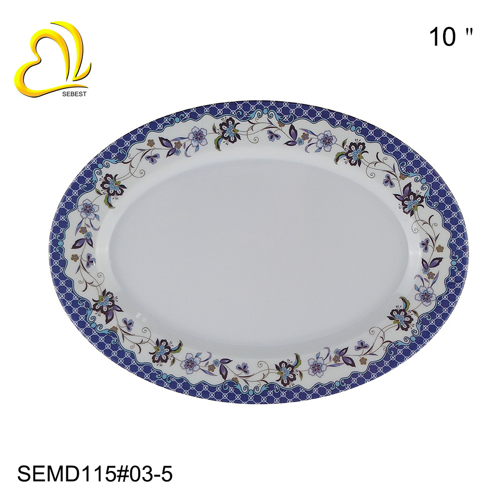 2021 Melamine Set Tableware OEM Multiple Combinations  Pakistan Melamine Plastic Dinner Set 4 Or 16 Pieces Dinnerware