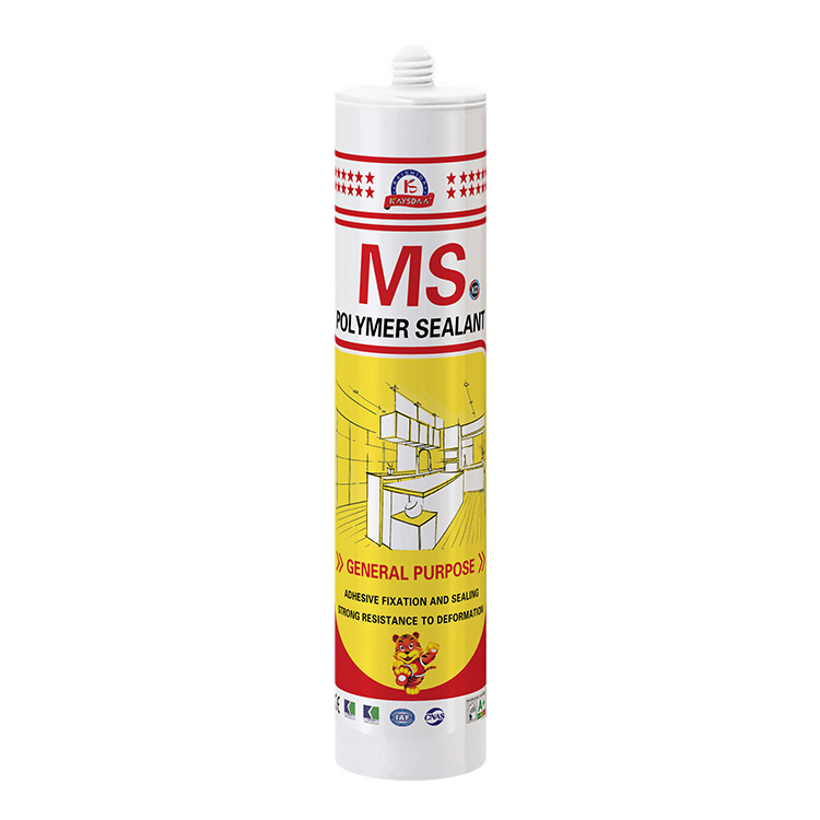 300ML Fast Curing Paintable MS Polymer For Construction Ceramic Tile Seam Joint Sealant