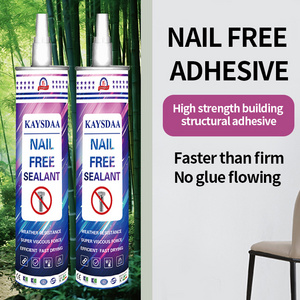 Silicone Sealant Caulking Nail Free Adhesive & Glue Roof Sealer