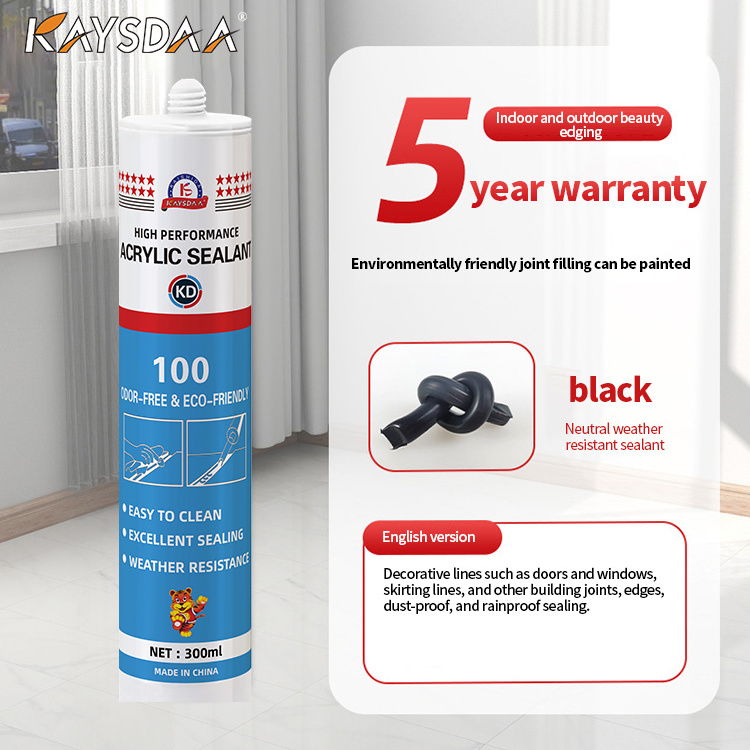 Acrylic Sealant General Purpose Sealant Used For Caulking, Grouting, Jointing And Embedding In Building Construction.