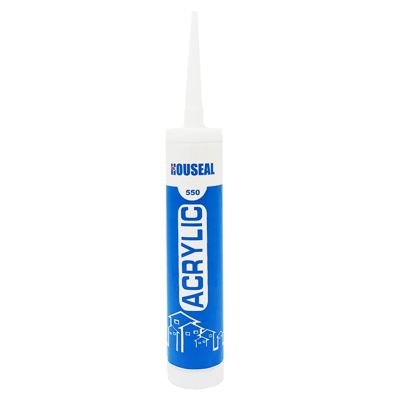 HOUSEAL 550 Acoustic White Caulking Paintable Water Based Acrylic Sealant