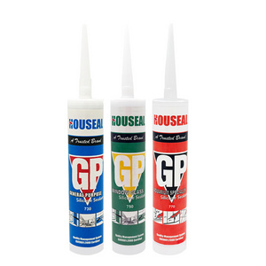 Houseal Best price multi-purpose Fast curing GP acetic silicone sealant for window glass&aquarium