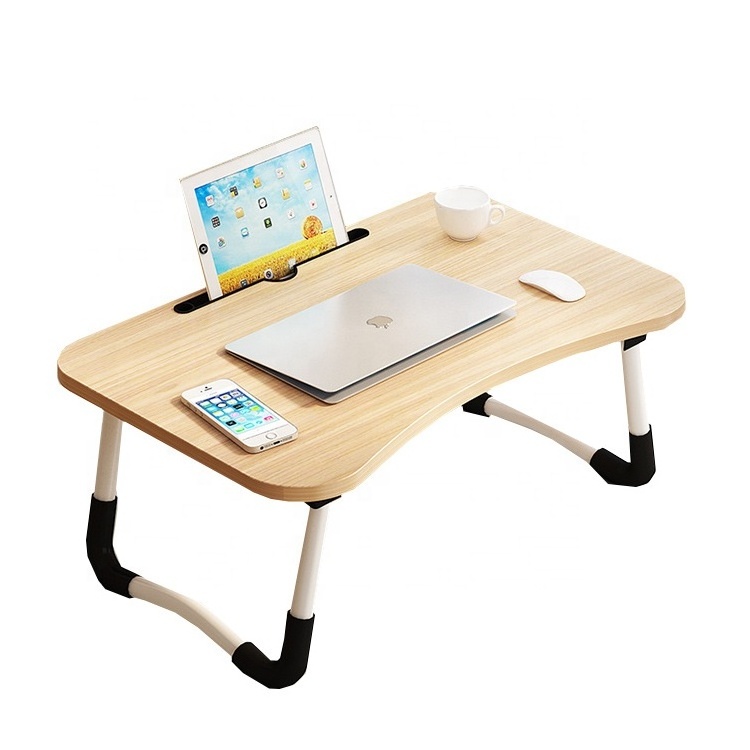 Laptop Bed Desk,Portable Foldable Laptop Lap Desk Tray Table with Cup Holder for Bed/Couch/Sofa Working, Reading