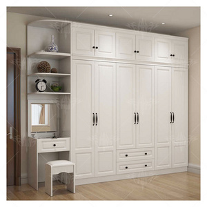 Hot sale high gloss3 door wardrobe children kids wardrobe simple almirah white bedroom wardrobe closet