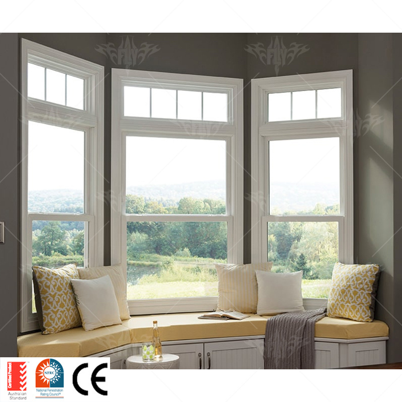 American Style residential Double Hung Sash Window Aluminum single-hung windows Vertical Up Down Sliding Windows