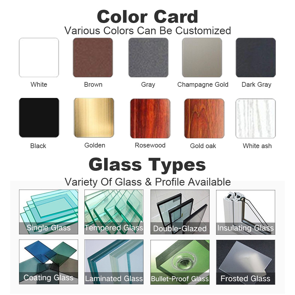 Professional Aluminum Doors Glass Manufacturer Accordion Doors Folding Bi-fold Doors