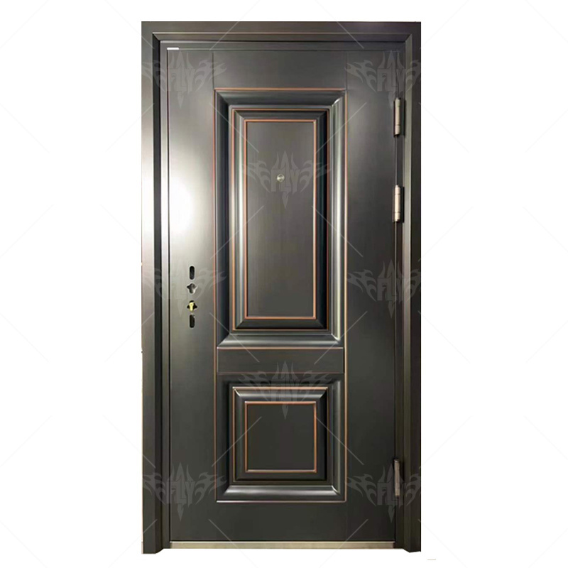 Guangdong home door security high exterior security doors  security door lock reinforcement