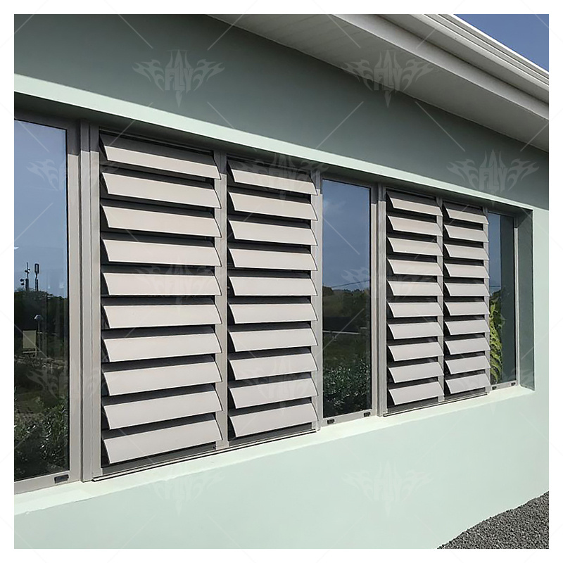 Newest Fashion Aluminum Window aluminum jalousie window Glass Louver Type Windows In Low Prices 762*1560Mm