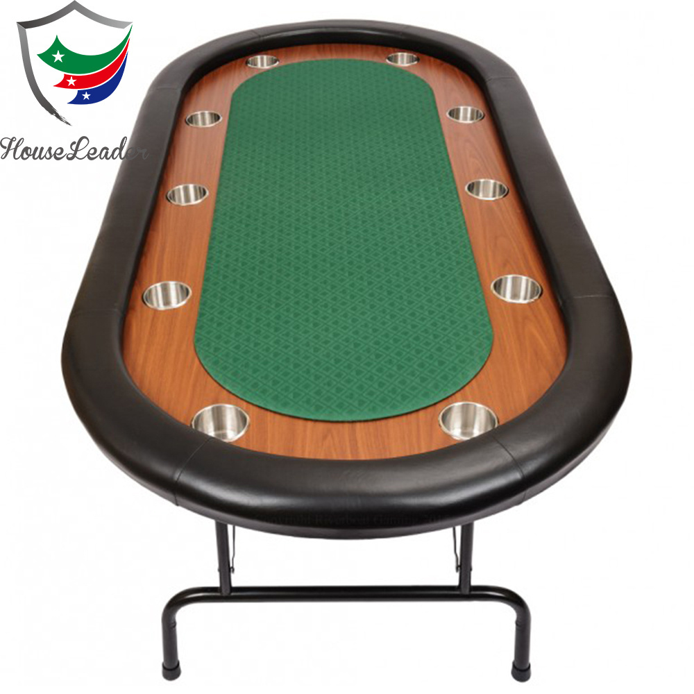 84 inch professional high quality cheap custom wholesale used foldable casino poker table for sale