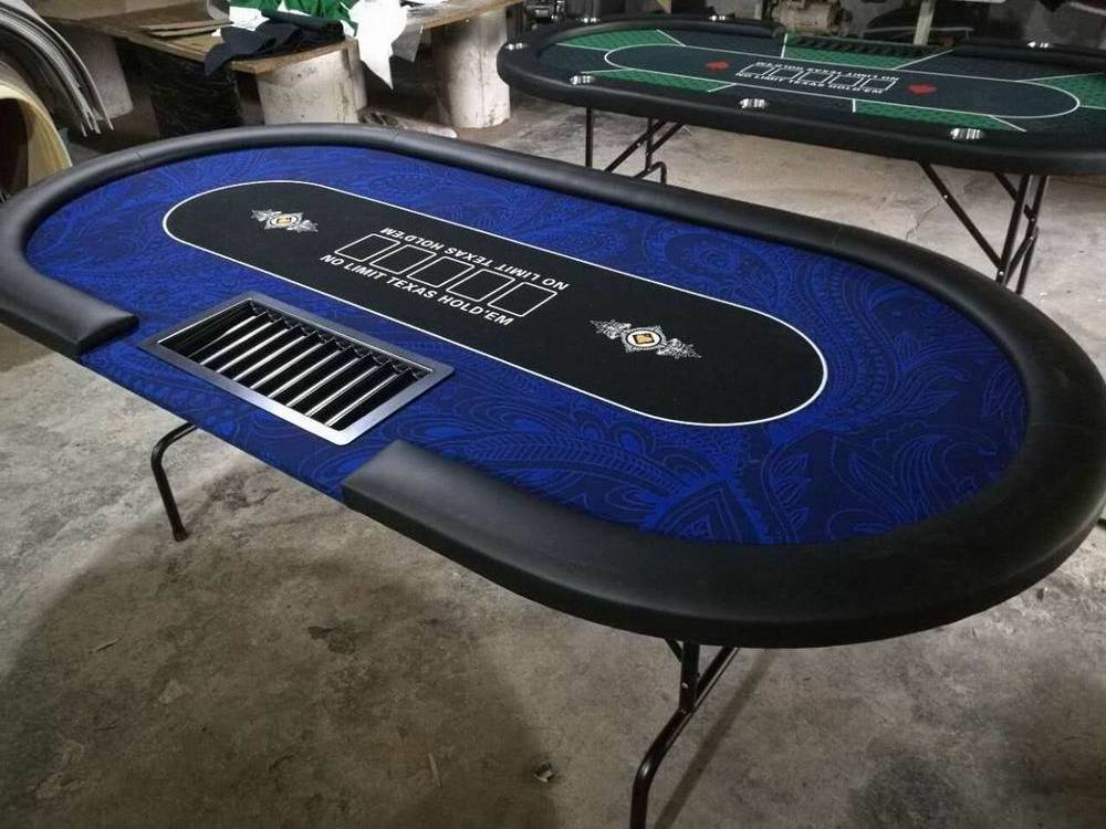 84 inch casino texas hold em poker folding table