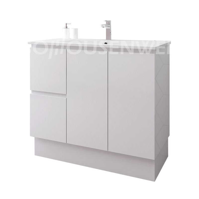 China cheap corner furniture new arrivals classical design bathroom vanity with sink and mirror