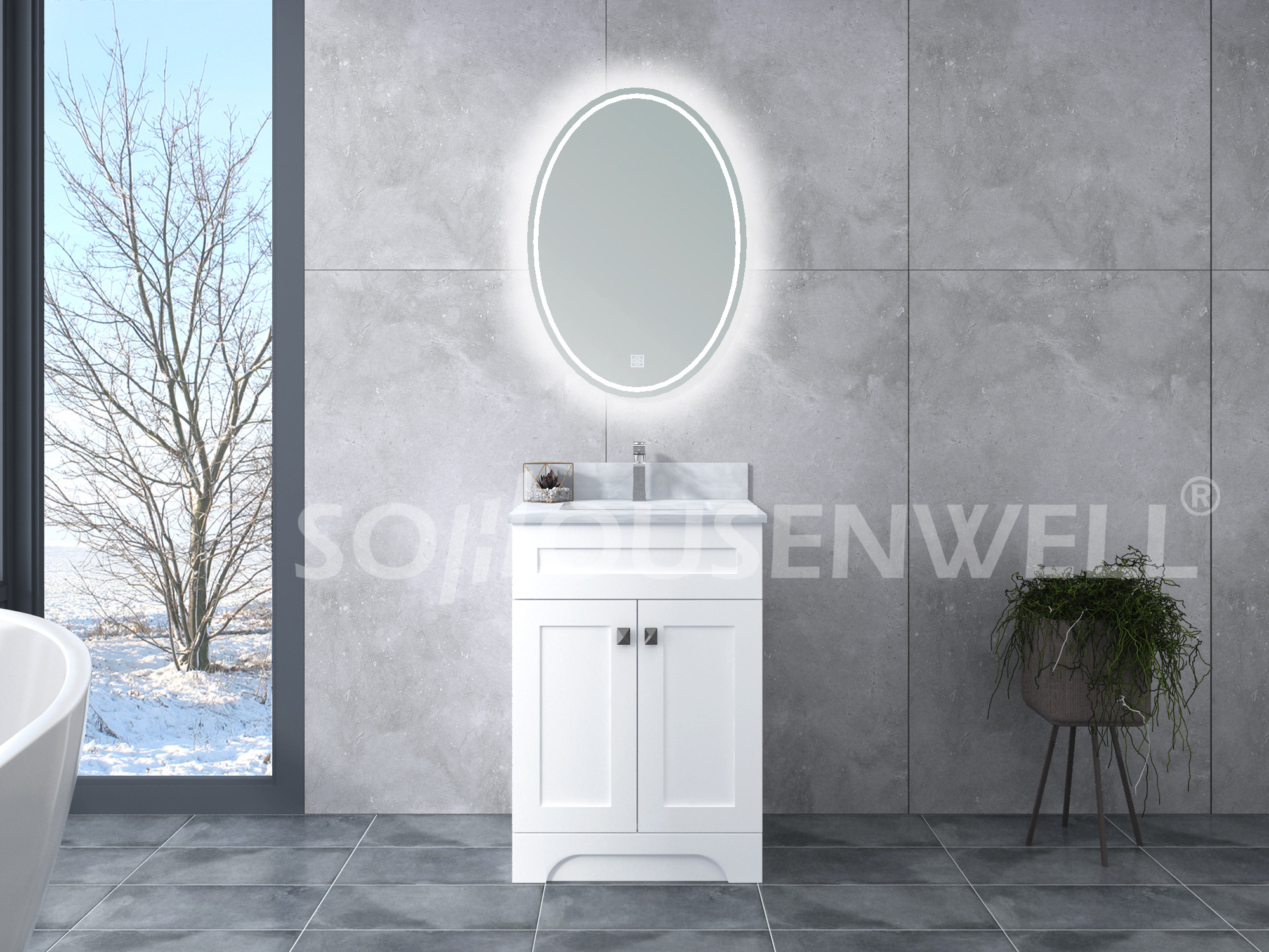 Bathroom vanity furniture bathroom cabinet mirror under sink bathroom cabinet