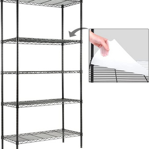 Wholesale kitchen organizer 5 Tier Adjustable Standing Storage Shelf Units Heavy Duty Metal Storage Shelves