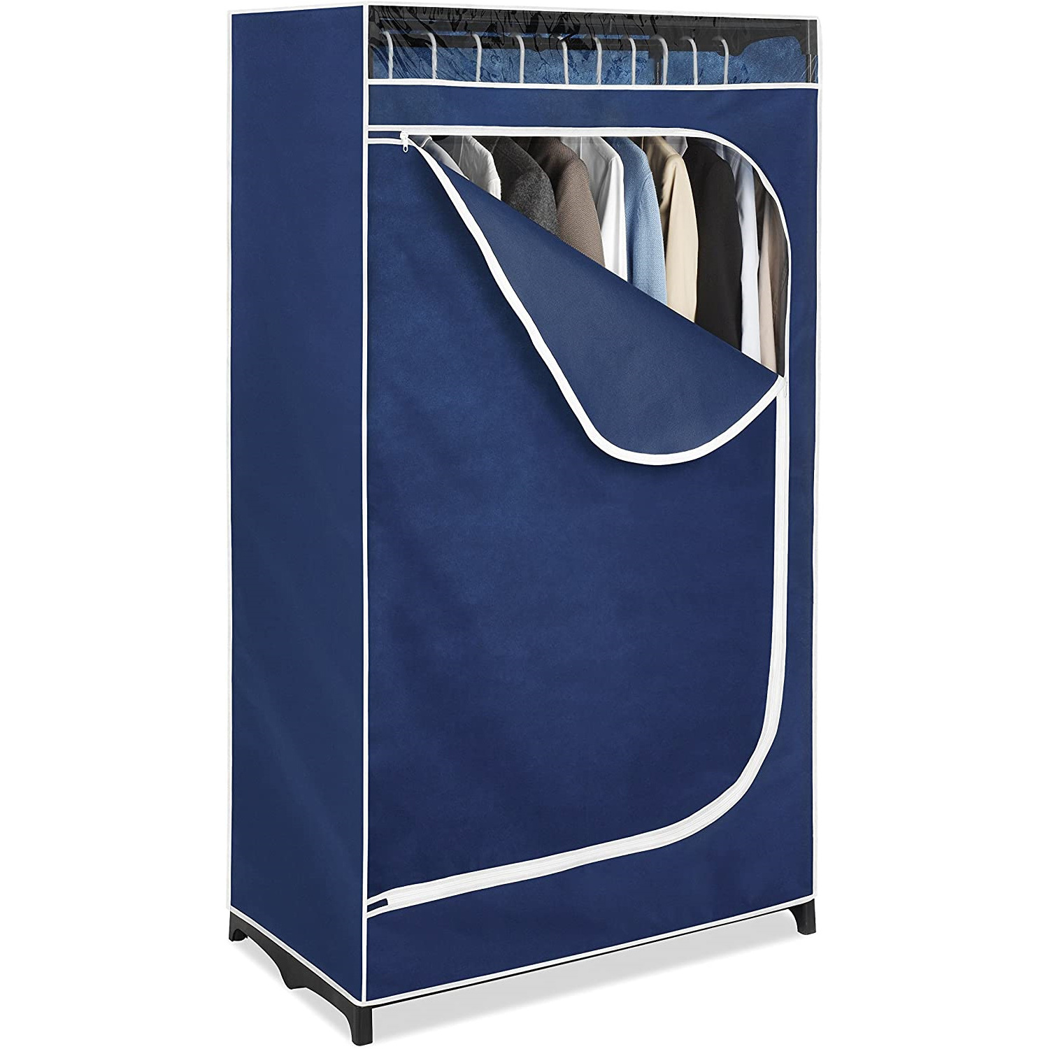 Clothes Rack Free standing Garment Organizer Closet Non-woven Foldable Fabric closet Wardrobe