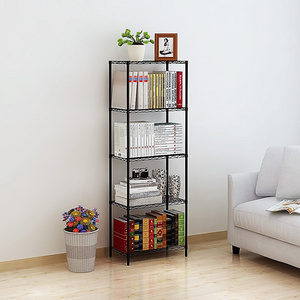 Easy Assemble 5-Tier Wire Shelving Unit, 5 Layers Tall Storage Shelves Metal Shelving Unit