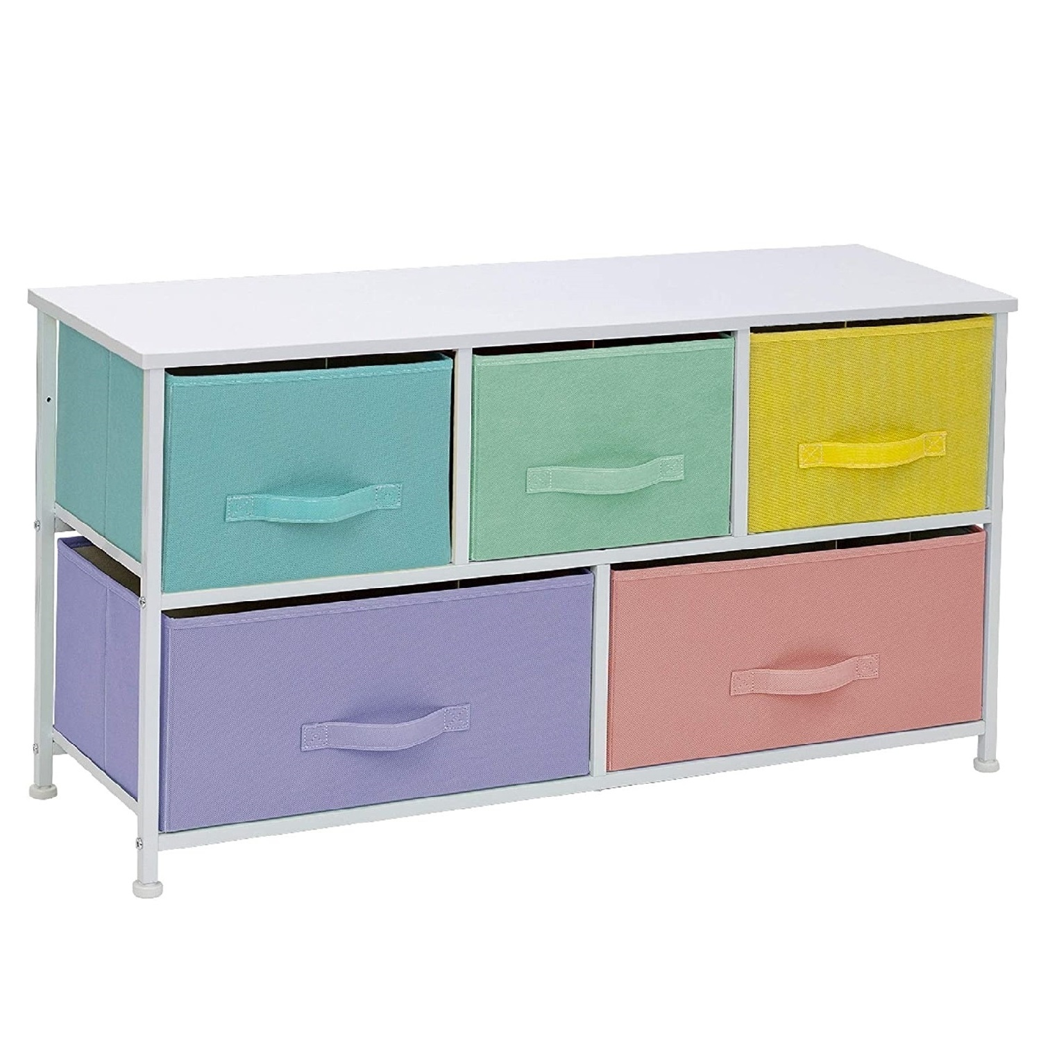 Living Room Bedroom Fabric Kids Clothes Toy Drawer Simple Design Cabinet Chest Bedroom Closet Organizer