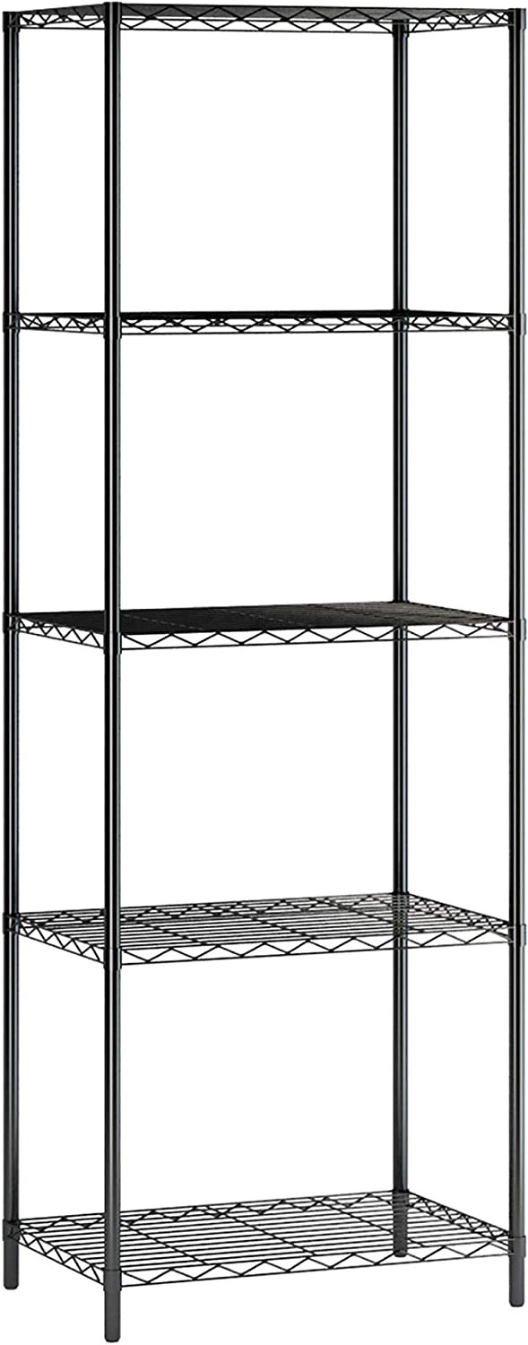 Easy Assemble 5-Tier Wire Shelving Unit, 5 Layers Tall Storage Shelves Metal Shelving Unit