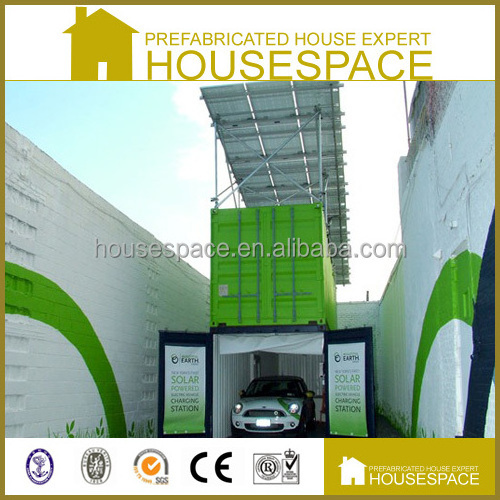 Mobile Energy Effective Shipping Container Garage