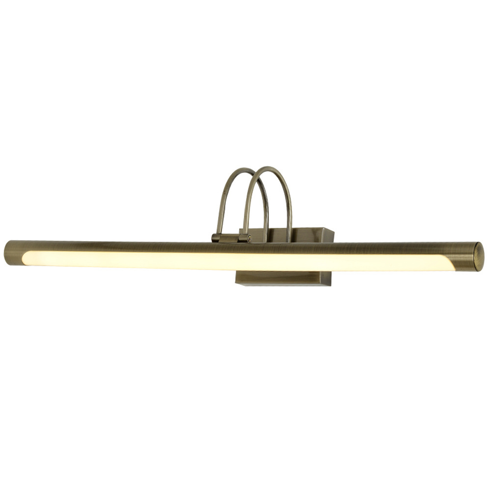 hotel design washroom decor iron base wall Lamp Sconce Led Vanity bathroom mirror lamp of gooseneck bronze picture wall light