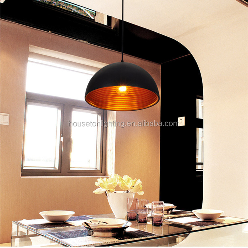 Simple design black vintage edison bulb lamp pendant light lamp for restaurant