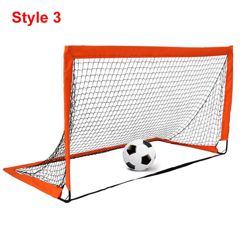 Outdoor/Indoor sports pop up portable soccer goal net folded children mini football goals custom soccer nets