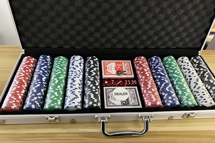 Wholesale pokerchips custom ABS clay ceramic poker chips 14g case