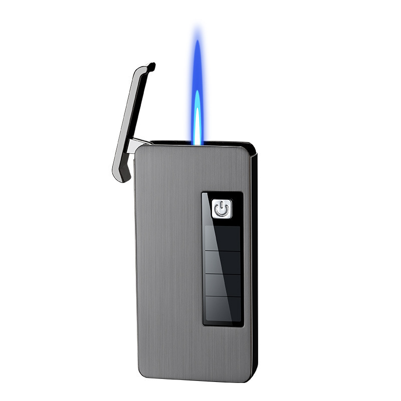 Green energy creative solar lighter charging portable cigar lighter torch support custom logo