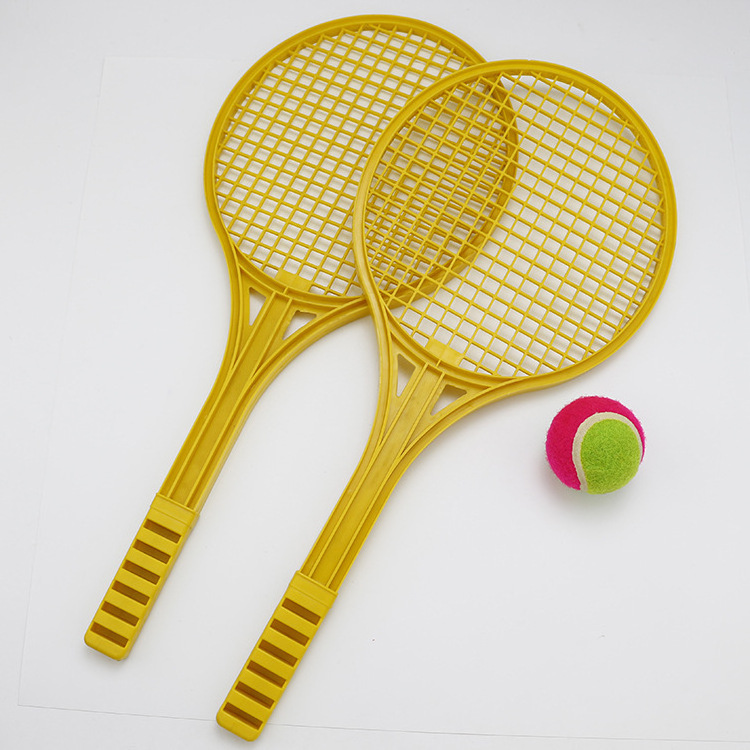 Children's tennis racket plastic beach outdoor sports leisure toy tennis rackets