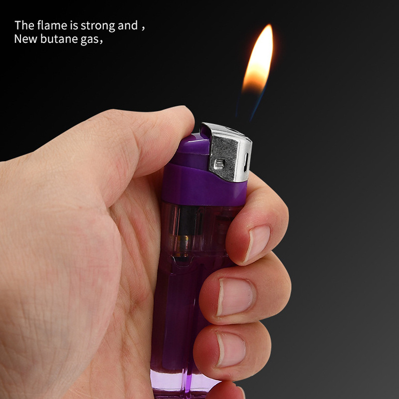 wholesale custom LOGO multi Use Cigarette Lighters inflatable lighter gas refill cycle stove  kitchen