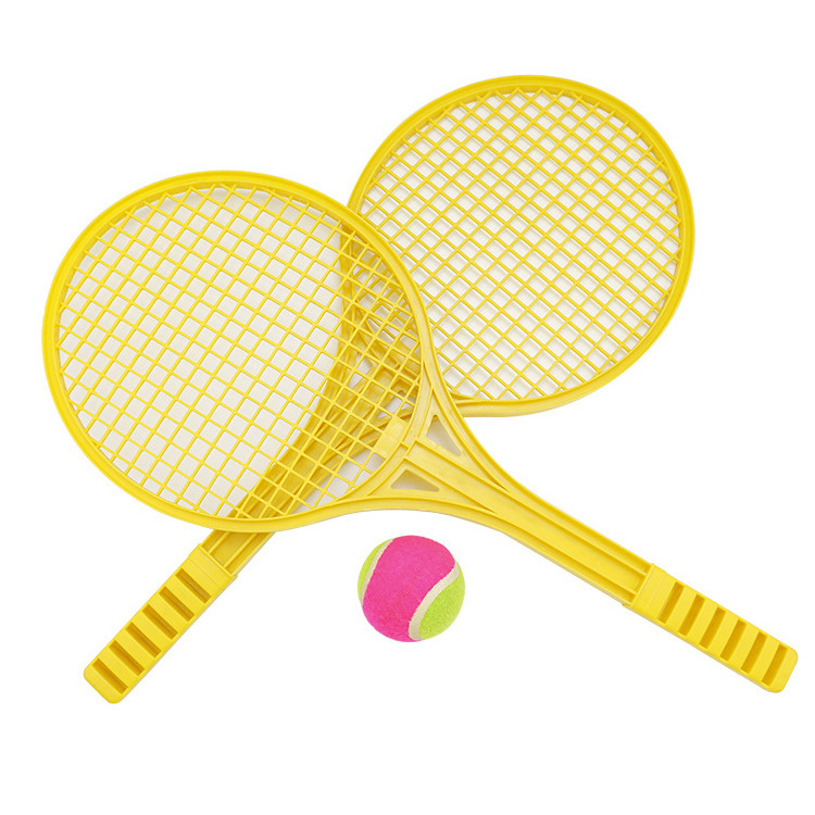 Children's tennis racket plastic beach outdoor sports leisure toy tennis rackets