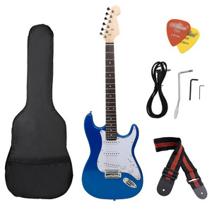 Wholesale 39 "electric guitar kit single shake electric acoustic guitar rock strumming 6 string bass guitar