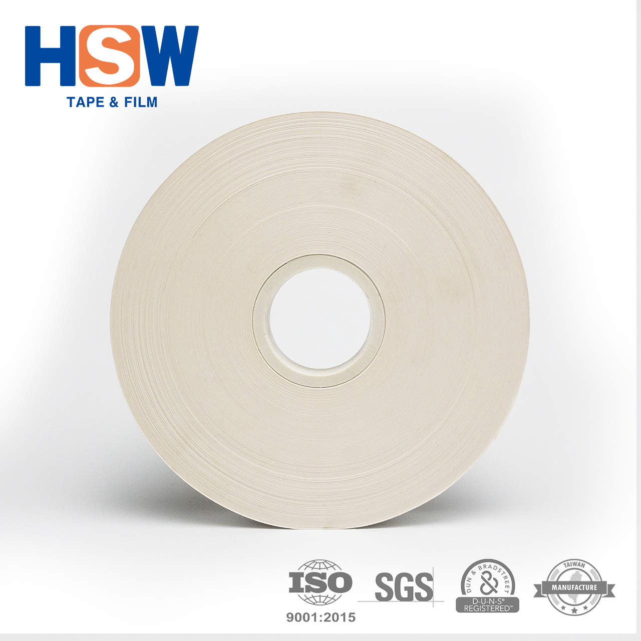 150um Antistatic White PP Banding Tape For Paper