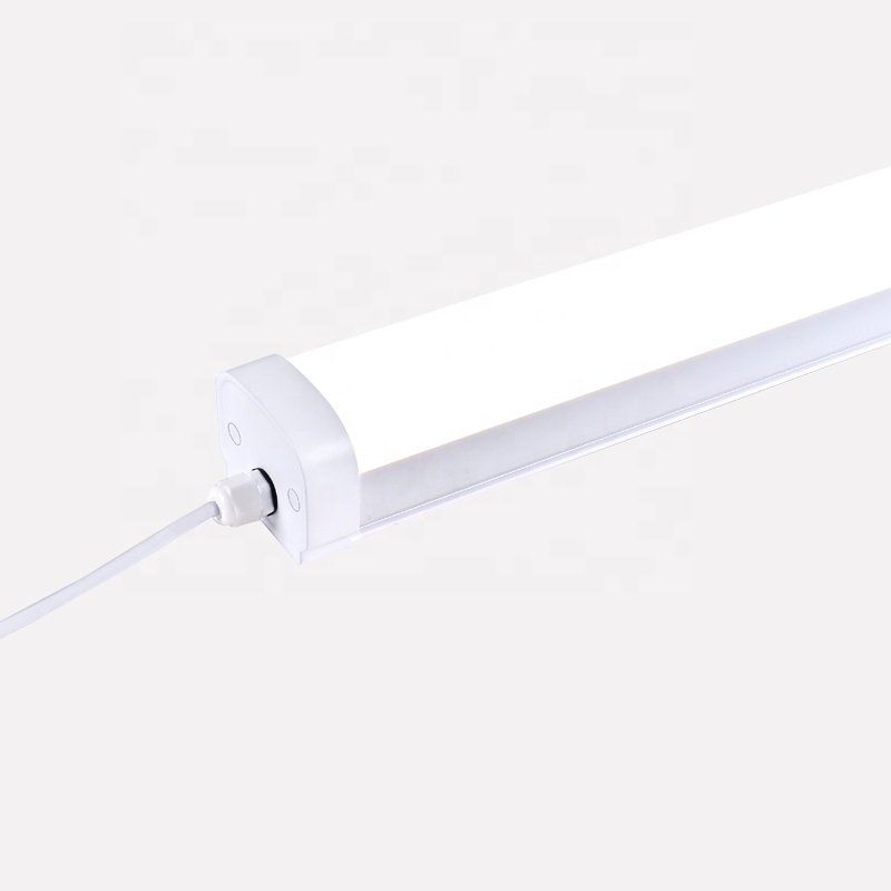 10W 20W 48W 50W IP65 60CM 120CM PC Waterproof LED Batten Lamp IP65 LED Tri-proof Light Led Emergency Light