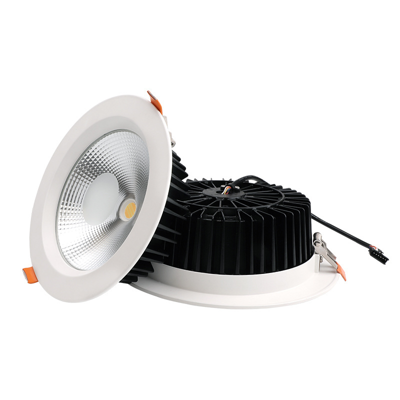 IP44 9W 12W 15W 20W 30W COB Recessed LED Downlight, Ceiling Recessed COB LED Down Light